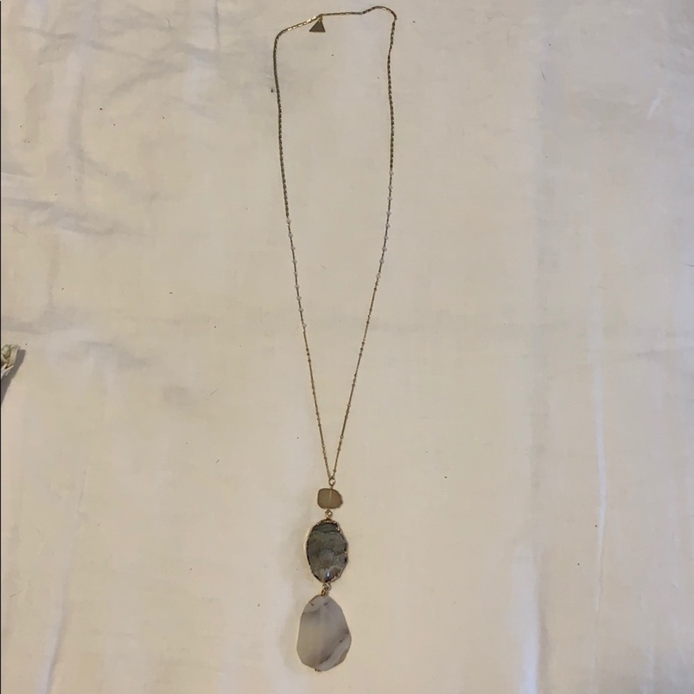 Anthropologie Stone Necklace